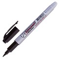 Маркер перманентный CROWN "Multi Marker Super Slim", ЧЕРНЫЙ, тонкий, 1 мм, P-505F 151548