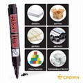 Маркер перманентный CROWN "Multi Marker", ЧЕРНЫЙ, круглый наконечник, 3 мм, CPM-800 151552