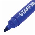 Маркер перманентный STAFF Basic PM-733, СИНИЙ, круглый наконечник 2,5 мм, 150732 150732