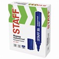 Маркер перманентный STAFF Basic PM-733, СИНИЙ, круглый наконечник 2,5 мм, 150732 150732