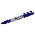 Маркер перманентный STAFF EVERYDAY PM-233, СИНИЙ, эргономичный корпус, круглый наконечник 2 мм, 151234 151234