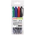 Маркеры перманентные STAFF EVERYDAY PM-233, НАБОР 4 ЦВЕТА, круглый наконечник 2,5 мм, 151237 151237