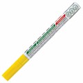 Маркер-краска лаковый (paint marker) 2 мм, ЖЕЛТЫЙ, БЕЗ КСИЛОЛА (без запаха), алюминий, BRAUBERG PROFESSIONAL, 150863 150863