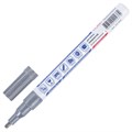 Маркер-краска лаковый (paint marker) 2 мм, СЕРЕБРЯНЫЙ, НИТРО-ОСНОВА, алюминиевый корпус, BRAUBERG PROFESSIONAL PLUS, 151442 151442