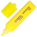 Набор текстовыделителей 4 НЕОНОВЫХ ЦВЕТА, STAFF "EVERYDAY HL-720", линия 1-5 мм, скошенный наконечник, 152555 152555