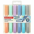 Набор текстовыделителей 6 ПАСТЕЛЬНЫХ ЦВЕТОВ, BRAUBERG "Macaroon", линия 1-5 мм, 152515 152515
