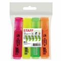Набор текстовыделителей STAFF "EVERYDAY" HL-243, 4 шт., АССОРТИ, линия 1-5 мм, 151243 151243
