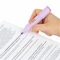 Текстовыделитель STAFF "EVERYDAY HL-707", ЛАВАНДОВЫЙ, линия 1-5 мм, скошенный наконечник, 152547 152547