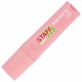 Текстовыделитель STAFF "EVERYDAY HL-707", ПАСТЕЛЬНЫЙ РОЗОВЫЙ, линия 1-5 мм, скошенный наконечник, 152545 152545