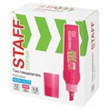 Текстовыделитель STAFF "EVERYDAY HL-707", РОЗОВЫЙ, линия 1-5 мм, скошенный наконечник, 152544 152544