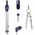 Готовальня BRAUBERG "Student Oxford", 5 предметов циркуль + кронциркуль, держатель, грифель, точилка, 210338 210338