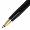 Ручка подарочная шариковая BRAUBERG "Slim Black", корпус черный, узел 1 мм, линия письма 0,7 мм, синяя, 141402 141402
