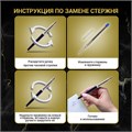 Ручка подарочная шариковая BRAUBERG "Soprano", СИНЯЯ, корпус серебристый с синим, линия письма 0,5 мм, 143484 143484
