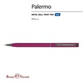 Ручка шариковая BRUNO VISCONTI "Palermo", бордовый металлический корпус, 0,7 мм, синяя, 20-0250/04 144160