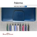 Ручка шариковая BRUNO VISCONTI "Palermo", бордовый металлический корпус, 0,7 мм, синяя, 20-0250/04 144160