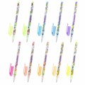 Ручки гелевые НАБОР 48 ЦВЕТОВ, ЮНЛАНДИЯ, корпус с печатью, узел 1 мм, линия письма 0,5 мм, 143820 143820