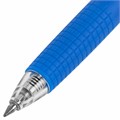 Ручка гелевая автоматическая с грипом BRAUBERG "GLA", СИНЯЯ, стандартный узел 0,5 мм, линия письма 0,35 мм, 144216 144216