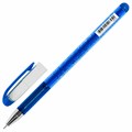 Ручка гелевая BRAUBERG "Profi-Gel PRO", СИНЯЯ, линия письма 0,4 мм, игольчатый наконечник 0,5 мм, печать на корпусе, 144125 144125