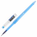 Ручка гелевая BRAUBERG DIAMOND PASTEL, СИНЯЯ, корпус ассорти, игольчатый узел 0,5 мм, линия письма 0,25 мм, 144133 144133