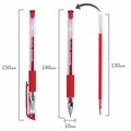 Ручка гелевая с грипом BRAUBERG "EXTRA GT NEEDLE", КРАСНАЯ, игольчатый узел 0,5 мм, линия 0,35 мм, 143921 143921