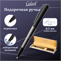 Ручка подарочная шариковая GALANT "PUNCTUM", корпус черный/оружейный металл, детали черные, узел 0,7 мм, синяя, 143521 143521