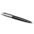 Ручка шариковая PARKER "Jotter Core Bond Street Black CT", корпус черный, детали хром, синяя, 1953184 142381