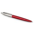 Ручка шариковая PARKER "Jotter Core Kensington Red CT", корпус красный, детали хром, синяя, 1953187 142379