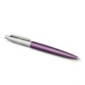 Ручка шариковая PARKER "Jotter Core Victoria Violet CT", корпус фиолетовый, детали хром, синяя, 1953190 142385