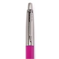 Ручка шариковая PARKER "Jotter Orig Magenta", корпус розовый, нержавеющая сталь, блистер, синяя, 2075996 143861