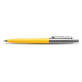 Ручка шариковая PARKER "Jotter Orig Yellow", корпус желтый, нержавеющая сталь, блистер, синяя, 2076056 143862