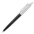 Ручка шариковая PARKER "Jotter Plastic CT", корпус черный, детали нержавеющая сталь, блистер, синяя, 2096873 143368