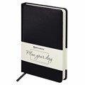 Ручка шариковая PARKER "Jotter Plastic CT", корпус черный, ежедневник А5 черный, белый срез, пакет, 880895 880895