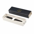 Ручка шариковая PARKER "Jotter XL Monochrome Black BT", корпус черный, нержавеющая сталь, синяя, 2122753 143763
