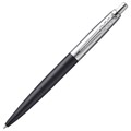 Ручка шариковая PARKER "Jotter XL", УТОЛЩЕННЫЙ корпус, черный матовый лак, детали из нержавеющей стали, синяя, 2068358 143157