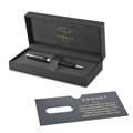 Ручка шариковая PARKER "Sonnet Core Matt Black CT", черный матовый лак, палладий, черная, 1931524 142355