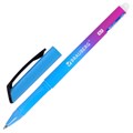Ручка стираемая гелевая BRAUBERG "Grade", СИНЯЯ, soft-touch, узел 0,7 мм, линия письма 0,5 мм, 144208 144208