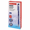 Ручка стираемая гелевая BRAUBERG "REWIND", СИНЯЯ, игольчатый узел 0,5 мм, линия письма 0,35 мм, 144095 144095