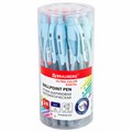 Ручка шариковая автоматическая BRAUBERG ULTRA COLOR PASTEL, soft-touch, СИНЯЯ, пишущий узел 0,7 мм, линия 0,35 мм, 144204 144204