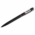 Ручка шариковая автоматическая ОФИСМАГ "M17", СИНЯЯ, корпус черный, стандартный узел 0,7 мм, линия письма 0,5 мм, 144159 144159