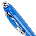 Ручка шариковая автоматическая с грипом BRAUBERG DELTA COLOR, СИНЯЯ, ассорти, узел 0,7 мм, линия письма 0,35 мм, 144202 144202
