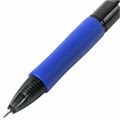 Ручка шариковая автоматическая с грипом BRAUBERG OFFICE STYLE, СИНЯЯ, игольчатый наконечник 0,7мм, линия 0,35мм, тонированный корпус, 144210 144210