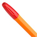 Ручка шариковая BRAUBERG "ULTRA ORANGE", КРАСНАЯ, узел 0,7 мм, чернила ГЕРМАНИЯ, наконечник ШВЕЙЦАРИЯ, 143564 143564