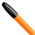 Ручка шариковая BRAUBERG "ULTRA ORANGE", ЧЕРНАЯ, узел 0,7 мм, чернила ГЕРМАНИЯ, наконечник ШВЕЙЦАРИЯ, 143563 143563