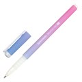 Ручка шариковая BRAUBERG SOFT TOUCH GRIP "GRADE PASTEL", СИНЯЯ, мягкое покрытие, ассорти, узел 0,7 мм, 143711 143711