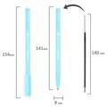 Ручка шариковая BRAUBERG SOFT TOUCH STICK "PASTEL" СИНЯЯ, мягкое покрытие, корпус ассорти, узел 0,7 мм, 143698 143698