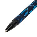Ручка шариковая BRAUBERG SOFT TOUCH STICK "WHALE", СИНЯЯ, мягкое покрытие, узел 0,7 мм, 143709 143709