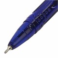 Ручка шариковая масляная BRAUBERG "Flight", СИНЯЯ, корпус синий, узел 0,7 мм, линия письма 0,35 мм, 143343, OBP369 143343