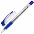 Ручка шариковая масляная с грипом BRAUBERG "Time2rite", СИНЯЯ, узел 0,7 мм, линия письма 0,35 мм, 142683 142683