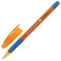 Ручка шариковая масляная с грипом BRAUBERG Model-XL ORANGE, СИНЯЯ, узел 0,7 мм, линия 0,35 мм, 143246 143246