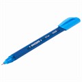 Ручка шариковая масляная ЮНЛАНДИЯ "Трехгранная серия", СИНЯЯ, корпус ассорти, 0,7 мм, линия письма 0,35 мм, 143238 143238